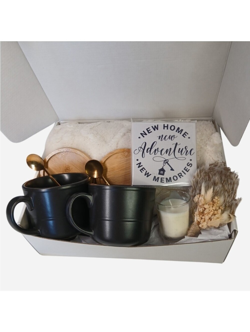 New Home Gift Box Housewarming Gift Basket for Couples | First Home Moving Gift